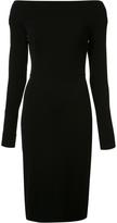 Narciso Rodriguez off-shoulders fitted dress
