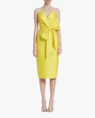 cocktail dress with bow