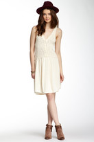 Thumbnail for your product : Sloane Rouge Sleeveless Knit Bodice Dress