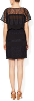 Thumbnail for your product : Sandro Riad Lace and Chiffon Dress