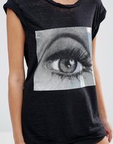 Thumbnail for your product : Pam & Gela Frankie Eye Muscle Tee