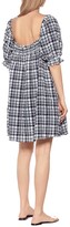 Thumbnail for your product : Solid & Striped Babydoll checked minidress