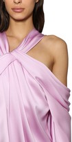 Thumbnail for your product : RALPH & RUSSO Off-the-shoulder Silk Dress