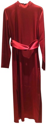 nanushka red dress