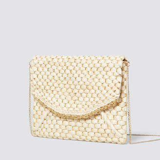 Seed Heritage Belle Woven Clutch