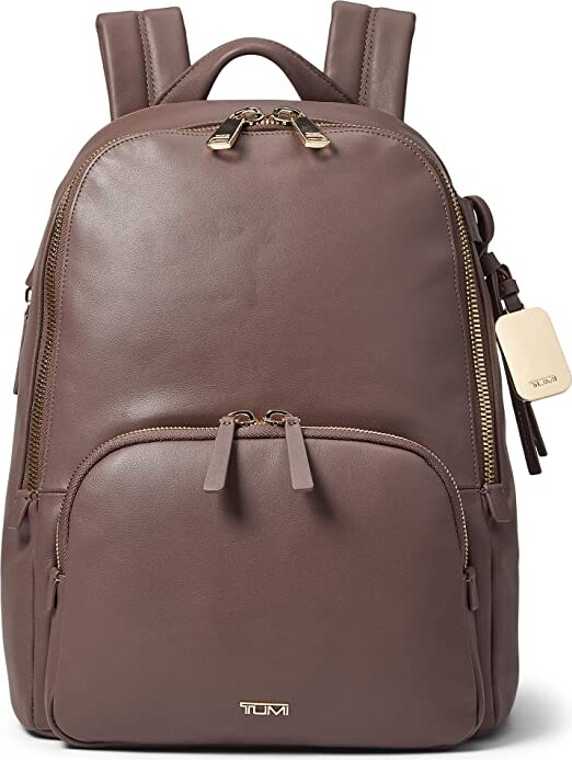 Tumi Voyageur Hannah Leather Backpack - ShopStyle