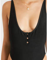 Thumbnail for your product : Frankie's Bikinis Adele scoop-neck swimsuit