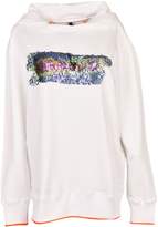 Thumbnail for your product : Versace Sequin Embellished Hoodie