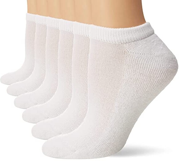 Hanes Women's 6-Pack No-Show Socks - ShopStyle