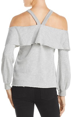 Nation Ltd. Cascade Cold Shoulder Sweatshirt - 100% Exclusive