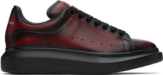 Alexander Black & Red Oversized Sneakers - ShopStyle & Athletic Shoes