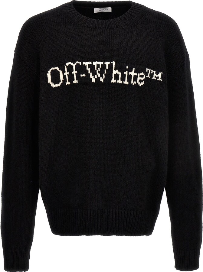 Off-White Men's Black Sweaters | ShopStyle
