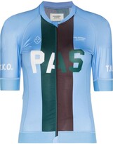 Thumbnail for your product : Pas Normal Studios T.K.O striped cycling jersey