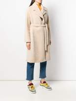 Thumbnail for your product : Simonetta Ravizza shearling long coat