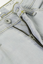 Thumbnail for your product : Rag & Bone Nina High-rise Straight-leg Jeans - Light denim