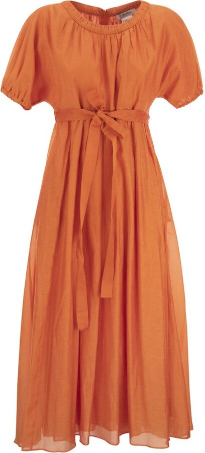 Max Mara Women's Orange Dresses | ShopStyle
