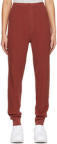 Thumbnail for your product : RE/DONE Red Thermal Jogger Lounge Pants