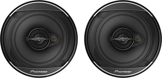 Pioneer® TS-A1371F 5-1/4-In. 300-Watt 3-Way Full-Range Coaxial Speakers Black, Max Power 2 Pack