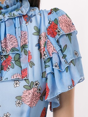macgraw Sentimental floral-print dress