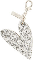 Thumbnail for your product : Edie Parker Gold Confetti Heart Charm Metallic 1SIZE