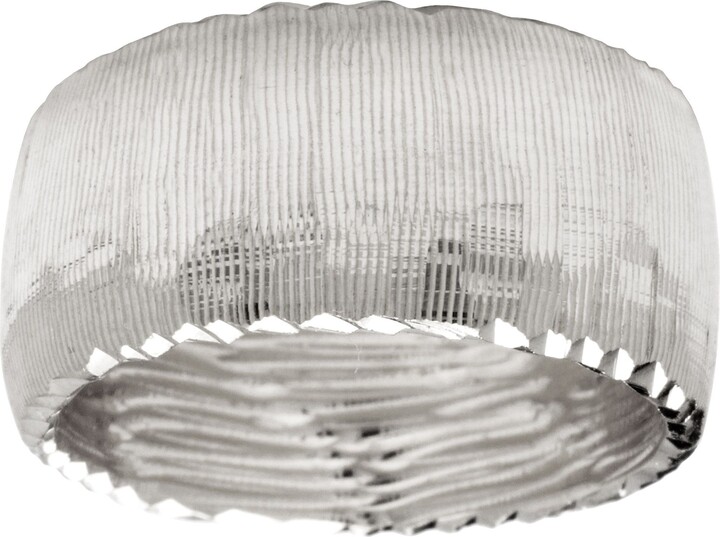 Arte d'Oro Satin Finish Band Ring 18K Gold, 4.7 0g