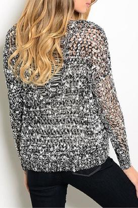 Adore Clothes & More Grey Sweater