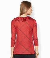 Thumbnail for your product : Lauren Ralph Lauren Ruffled Plaid Shirt