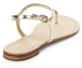 Thumbnail for your product : Saks Fifth Avenue Gwinn Metallic Slingback Thong Sandals