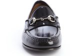 Thumbnail for your product : Gucci Black Leather '1953' Buckle Detail Slip-On Loafers