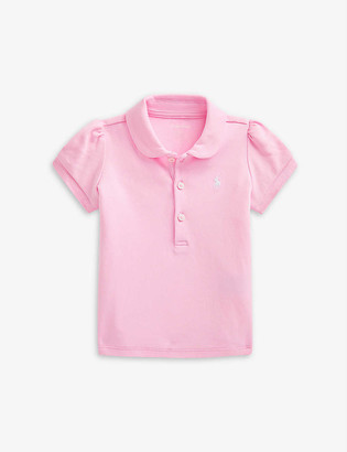 Ralph Lauren Logo-embroidered cotton polo shirt 6-24 months