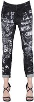 Thumbnail for your product : DSQUARED2 Cool Girl Printed Destroyed Denim Jeans