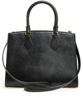 Thumbnail for your product : Michael Kors 'Large Casey' Leather Satchel - Ivory