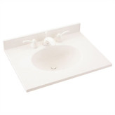 Thumbnail for your product : Swanstone Everyday Essentials 25" Ellipse Single Bowl Vanity Top