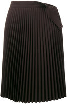 Balenciaga - jupe à design plissé 