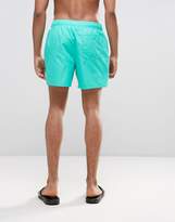 Thumbnail for your product : Hollister Guard Swim Shorts Solid Seagull Logo In Green