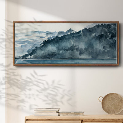 Wexford Home Winter Fjords II- Framed Canvas