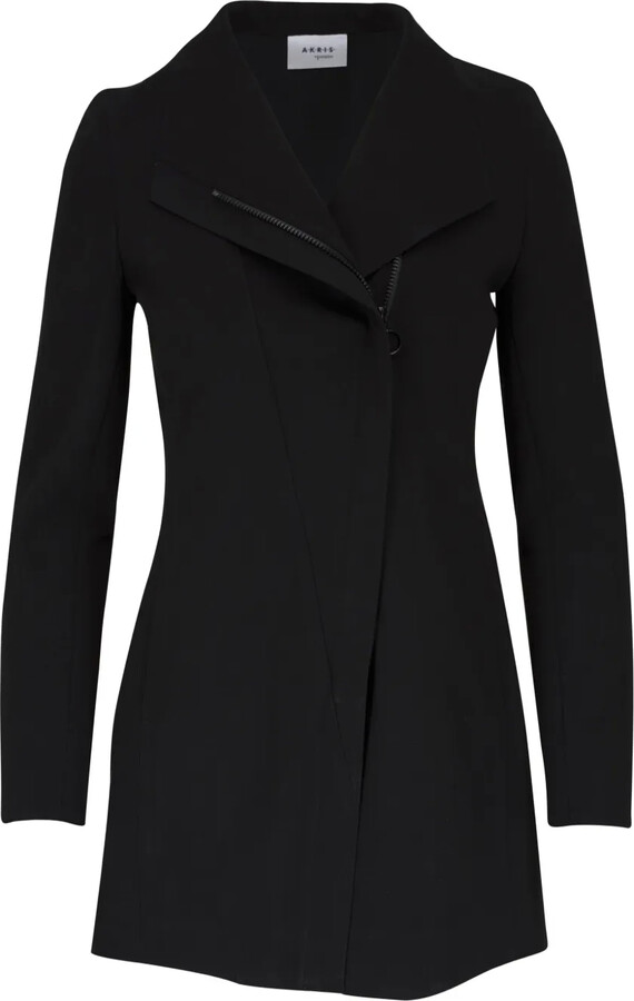 Akris Punto Off-Centre Zip-Up Jacket