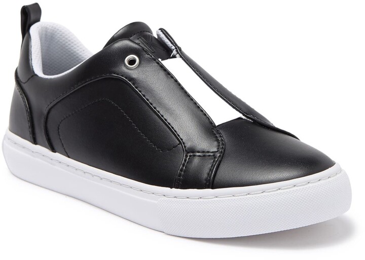 Calvin Klein Calia Leather Slip-On Sneaker - ShopStyle