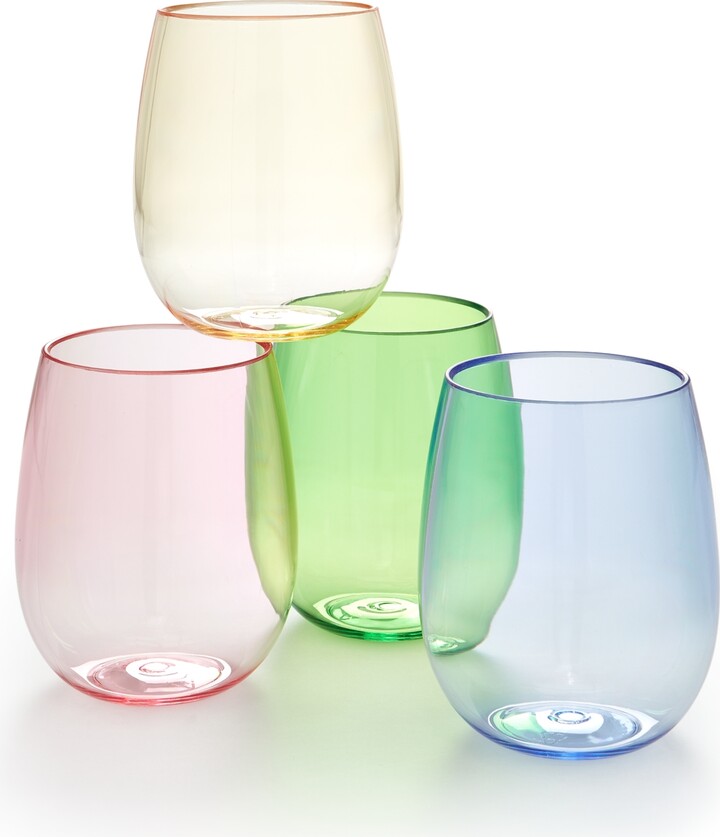 The Cellar Holiday Stemless Wine Glasses, Set of 2, Created for Macy's -  Macy's