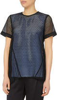 Thumbnail for your product : Victoria Beckham Pleated Panel Asymmetric Top