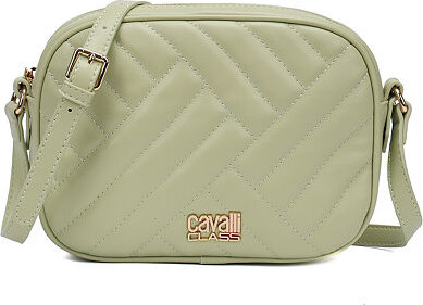 Class Roberto Cavalli Marzia Top Zip Shoulder Camera Crossbody Bag