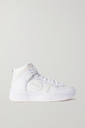 Nike White Leather Shoes | ShopStyle