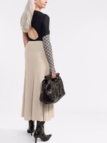 Thumbnail for your product : There Was One Pleated-Knit Midi Skirt