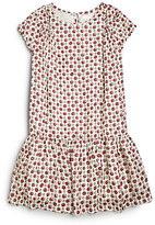 Thumbnail for your product : Burberry Girl's English Floral-Print Silk Dress