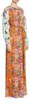 Thumbnail for your product : Tory Burch Shasta Cold-Shoulder Maxi Dress
