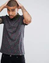 Thumbnail for your product : Pretty Green Golborne Paisley Short Sleeve Polo Shirt In Green