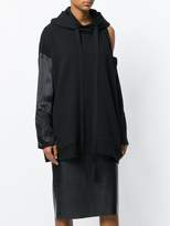 Thumbnail for your product : Ann Demeulemeester asymmetric hoodie