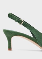 Thumbnail for your product : Hobbs London Kiera Suede Kitten Heel Slingbacks Court Shoes