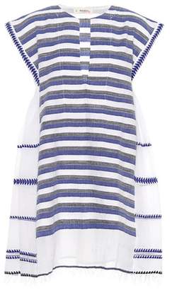 Lemlem Lulu mixed stripe gauze dress