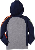 Thumbnail for your product : adidas Warm Up Fleece Jacket (Toddler/Kid) - Gray/Navy-3T